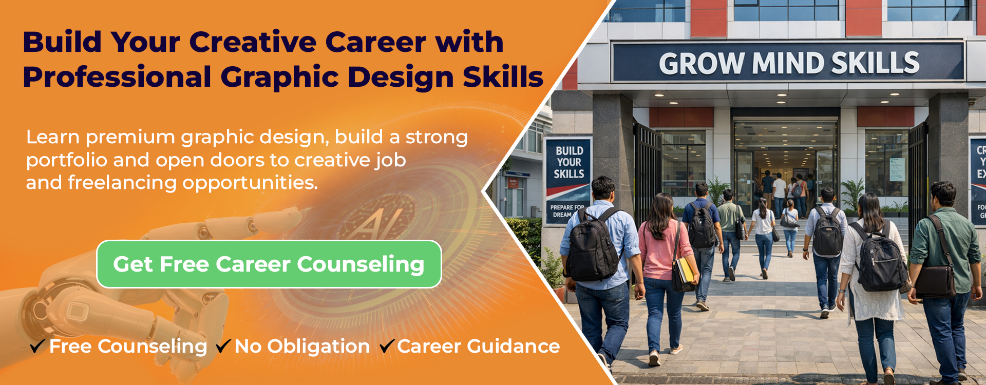 Creative Career with Professional Graphic Design Skills