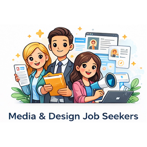 Job seekers in media & design fields